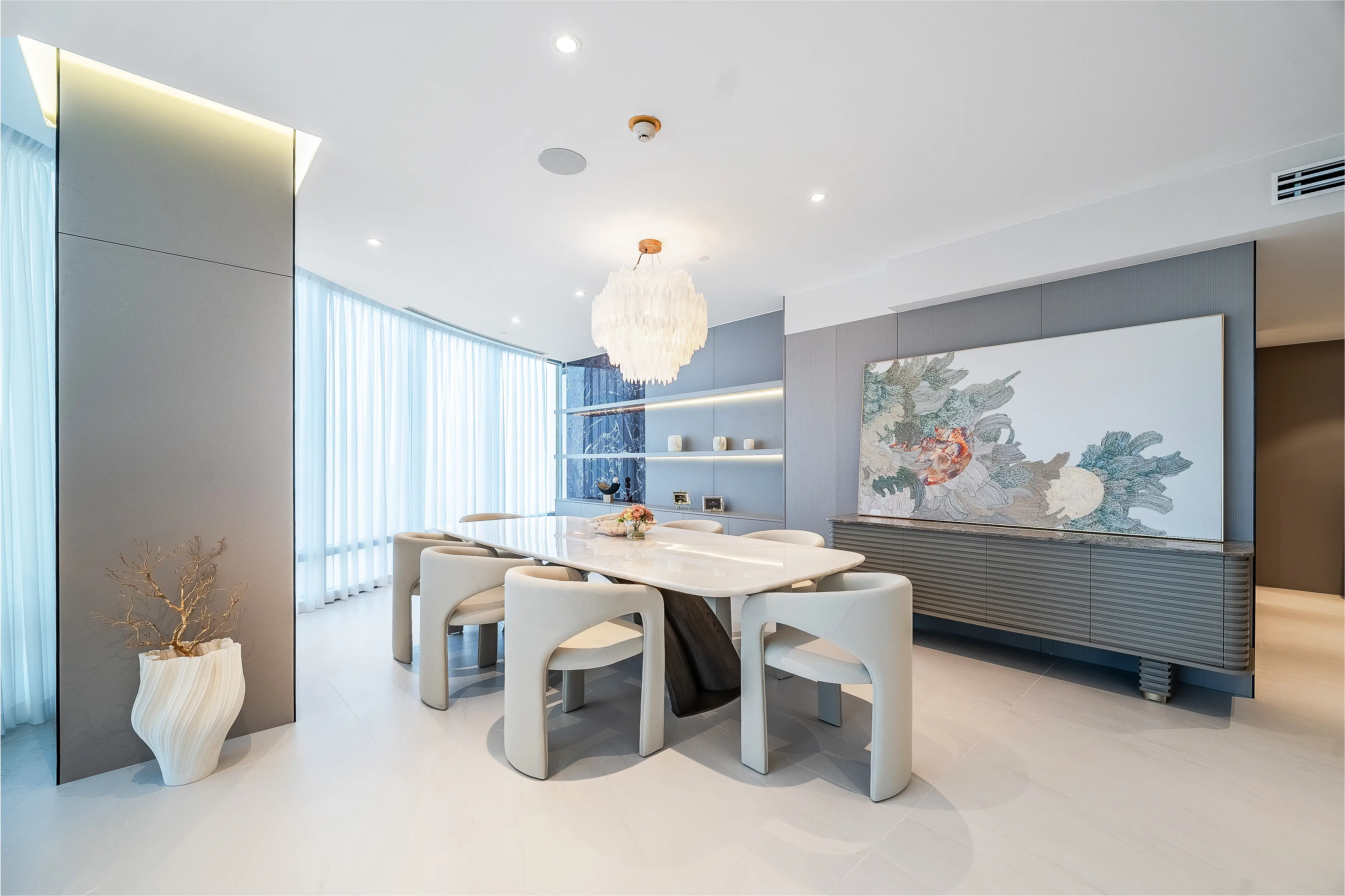 Luxury Apartment Living Area