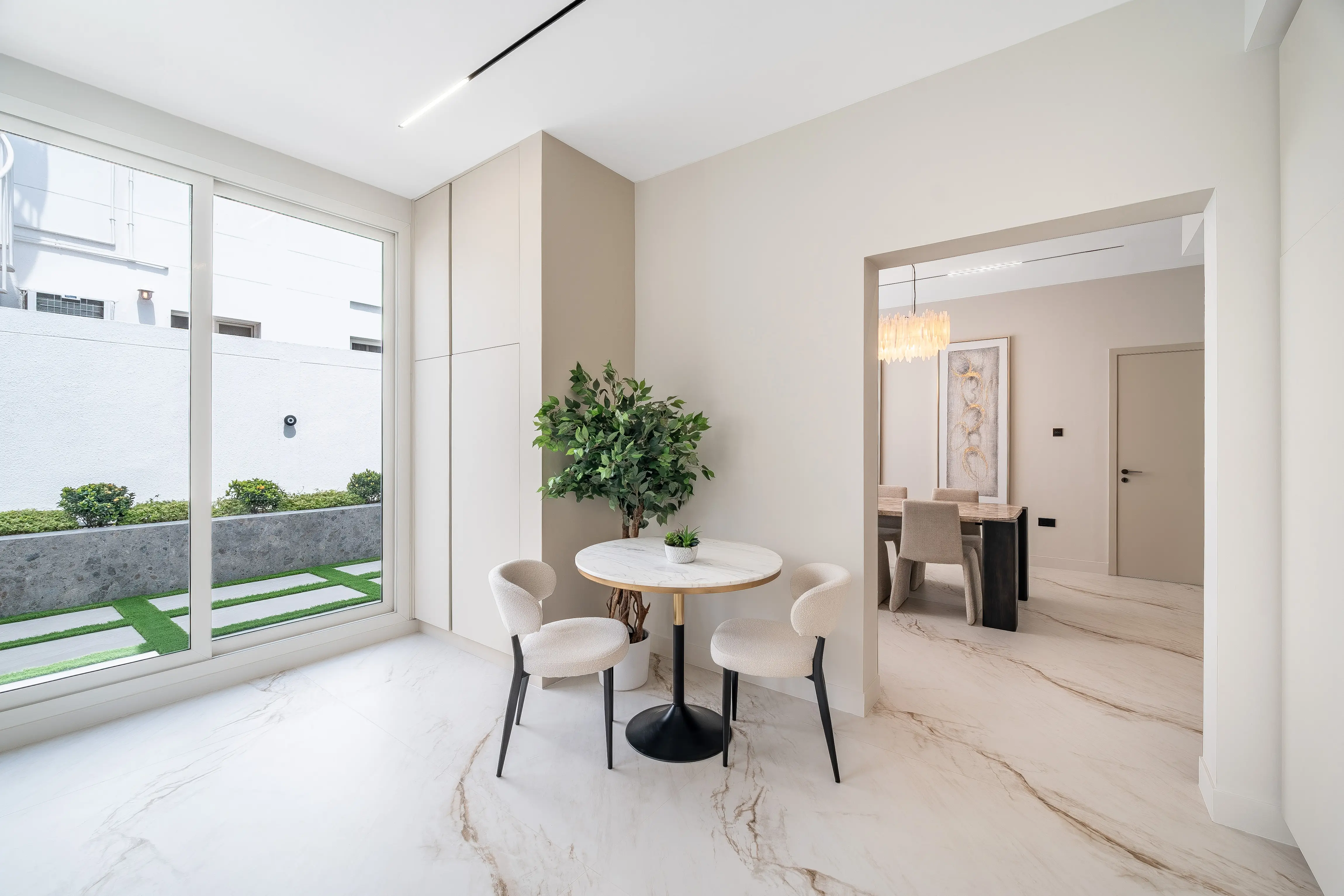 Luxury Apartment Living Area